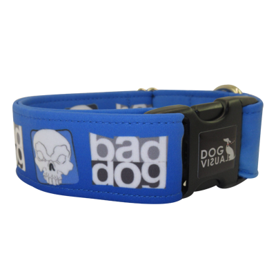 Obojok BAD DOG BLUE